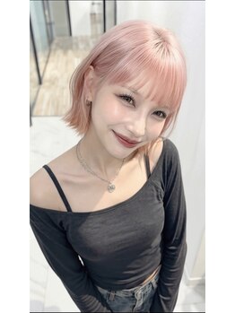 ヴィアス(VIAS.)の写真/ケアブリーチダメージレスカラーで理想のハイトーンへ！デザインカラーが得意なサロン☆