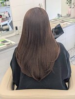 エニフォーイーストハム(Eni for eastham)&nbsp;艶髪/透明感グレージュ/ストレート/髪質改善