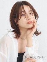 アーサス バイ ヘッドライト 立川店(ursus by HEADLIGHT) 似合わせミディアムレイヤー小顔魅せ大人ウルフレイヤー前髪