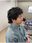 カール感強めパーマ