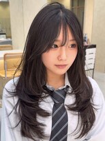 ハーツ 熊本(hearts.)&nbsp;大人上品/レイヤーカット/ハイトーン/くびれヘア