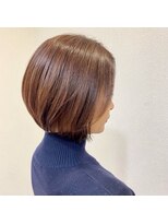 トゥルーブ バイ ファースト 富沢店(trove by first) ショートボブ×ショコラブラウン