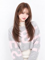キャロル(CAROL)&nbsp;高松美容室｜チョコレートブラウン×韓国レイヤー