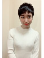 ラウンジ モリオ イケブクロ(Lounge MORIO Ikebukuro) 【morio鈴木】黒髪ベリーショート