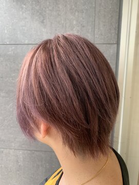 美容室 フィレール(FILER) ピンクアッシュカラー☆