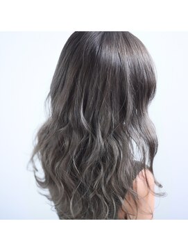 ニコリヘアワークス(nicori hair works) ロング×グレージュ3