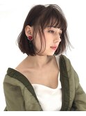 大人かわいい色っぽボブ・グレージュ◎20代30代40代50代