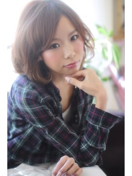 アグ ヘアー コード 甲斐店(Agu hair kord) classyショートボブ