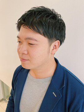 オリジン サロン(THE ORIGIN'S SALON) 爽やかビジネスショート【アップバング】