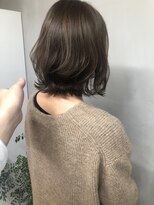 ジーナ 梅田(Zina)&nbsp;女性の【前髪 /ココアブラウン/大人かわいい/フリンジウェーブ】