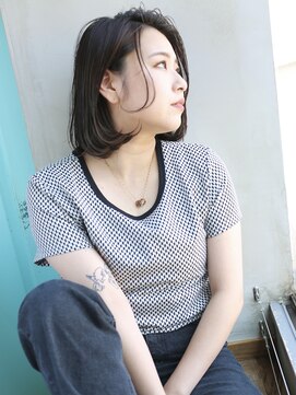 バース(BIRTH) 天神【BIRTH】Aラインボブ×モノトーングレージュ　3