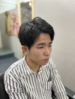 ハチマルハチ 新宿(808)&nbsp;首元シャープなアップバングマッシュ♪