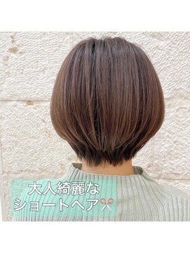 ロペ(ROPE) まとまりの良いショートボブ 【ROPE横須賀中央 かせ谷】