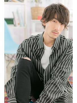 ミック 日暮里店(miq) 大人の雰囲気◎ナチュラルアッシュネオウルフb1