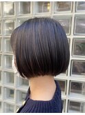 ミニボブ× 暗髪