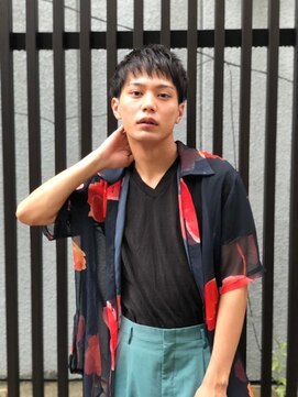 アレンヘアー 京橋店(ALLEN hair) モテマッシュショートスタイル