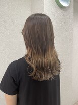 アジールヘア 所沢プロペ通り店(agir hair) ミルクティーグラデーション