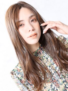 クラッチ 博多(CLUTCH) 大人可愛い小顔美髪ツヤ髪モカブラウン大人ガーリー髪質改善A1