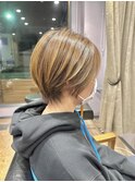 丸みショート