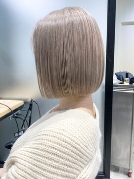 アルバム 池袋(ALBUM) ハイトーンボブ_大人ガーリーチョコレートプリカール_ba445471