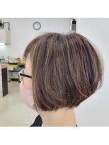 クレスト 時津店 ハイライト&白髪染め