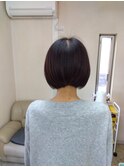 カット+縮毛矯正+カラー