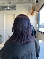 ロカ 表参道(loka)&nbsp;ピンクブラウン/レイヤー[表参道/髪質改善/インナーカラー]