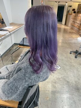 ニュート(Neut ) ハイトーンパープルグレーカラー/ケアブリーチ/ダブルカラー