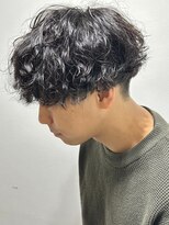 ニアウ 伊勢崎連取店(Niau)&nbsp;波巻きスパイラルパーマツイストスパイラルパーマメンズマッシュ