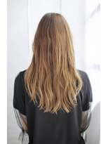 シュシュット(chouchoute)&nbsp;美髪質改善ピンクブラウンエアリーロング切りっぱなしボブ/077