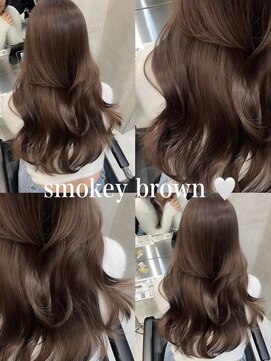 サイン 表参道(SIGN) 艶髪レイヤーカット韓国ヘアーグレージュ髪質改善トリートメント