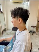 MEN'SHAIRアッシュブラックベリーショートダークアッシュ