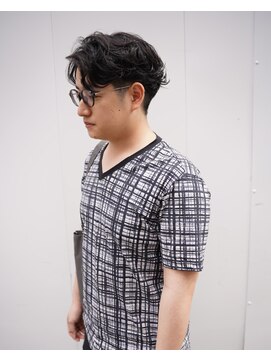 ヒカリス 東三国(HIKARIS) 笑顔溢れるメンズパーマ/ツーブロック/センターパート