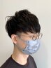 【メンズ限定】カット＋ヘッドスパ＋眉カット＋ナノバブル ￥7920→