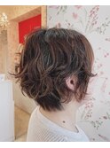 ショートボブ