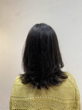 ネウィ ジャム 町田(newi JAM) 外ハネボブ/ミディアムレイヤー/顔まわりレイヤー