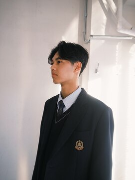 スロークラブ(THE SLOW CLUB) 学割×センターパートスタイル