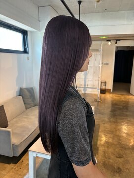 ニュート(Neut ) ラベンダーグレージュ/ブリーチカラー/ケアブリーチ/髪質改善