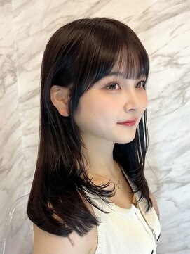 ロンド フィーユ(Lond fille) 韓国顔周り/ハイレイヤーカット/ワンホンレイヤー/銀座