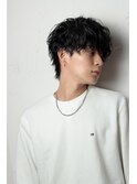波巻きパーマ×ショートマッシュウルフ