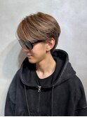 ハイライト/メッシュ/アッシュブラウン