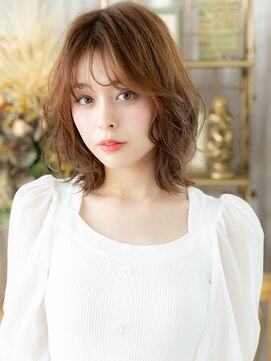 カバーヘアアンドスパ ブリス 浦和(COVER HAIR&SPA bliss) 韓国風ニュアンスパーマフェザーミディc7浦和20代30代40代