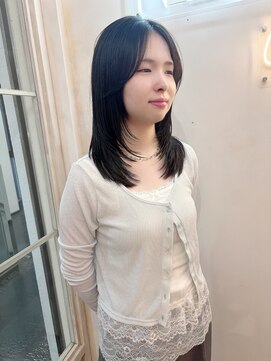 ネオリーブカップ 町田店(Neolive capu) レイヤー/伸ばしかけヘア/小顔ヘア /ブリーチなしカラー