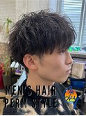 ツイスパ/波巻き/眉毛/バーバー/ニュアンスパーマ/ブリーチ