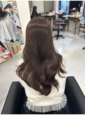 韓国ヘア/レイヤーカット/髪質改善/顔周りカット/ベージュ