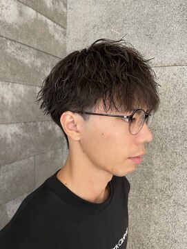 ニアウ 伊勢崎連取店(Niau) メンズマッシュツイストスパイラルパーマメンズパーマ