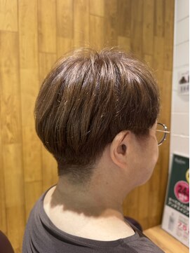 チアー ヘアリラクゼーション(cheer HAIRRELAXATION) 刈り上げマッシュショート