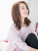 アルバハナレ 横浜(αlba HANARE) 関内/髪質改善/艶カラー×ツヤ髪かきあげロング♪a