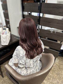 フロレゾンヘアデザインエクステ(floraison hair design exte) pink milk tea