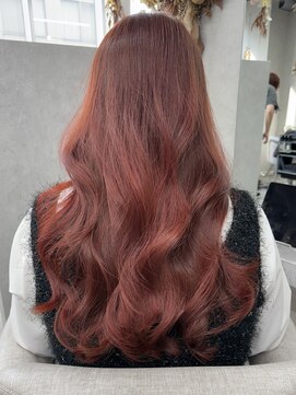 ランド 千葉(land) ブリーチなしカラー オレンジ